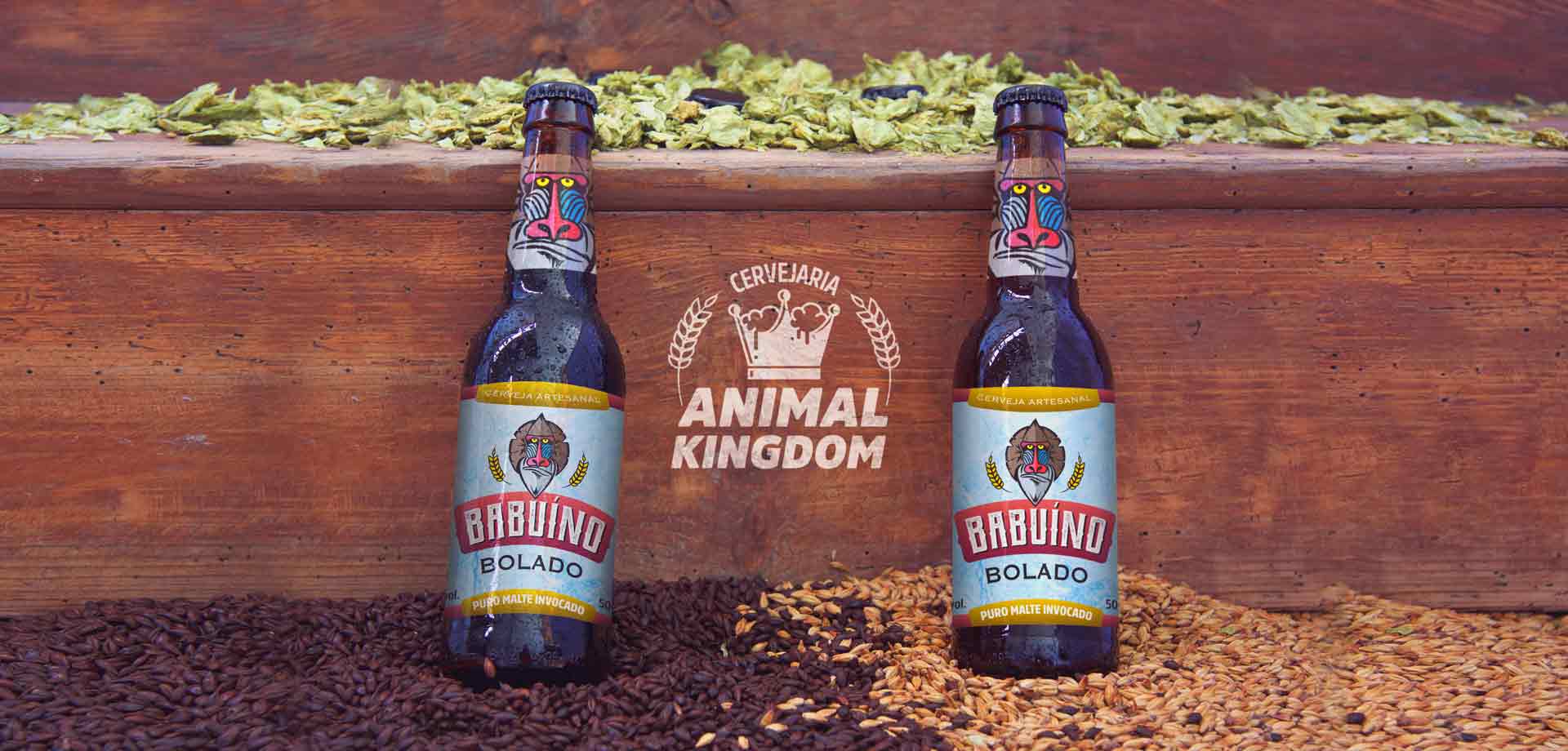 Animal Kingdom - Design de Rótulo