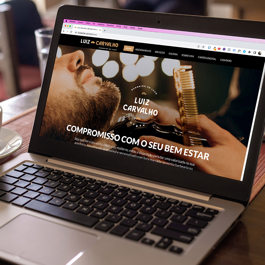 Interface Web Elegante